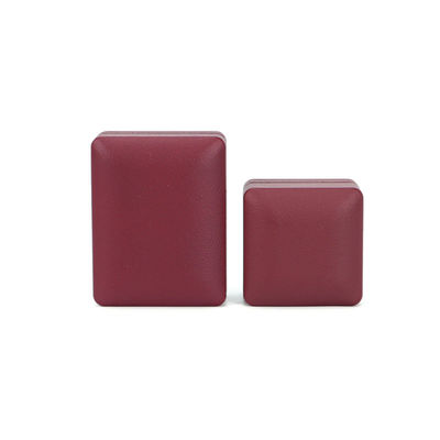 comprar Logotipo personalizado Impresión de pantalla de seda LED Bolsa de joyas con piel roja de luz y fecha Hanhong online manufacture