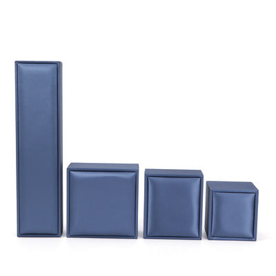 comprar Caja de joyas de LED azul para el embalaje de lujo de los pendientes pulseras collares anillos online manufacture