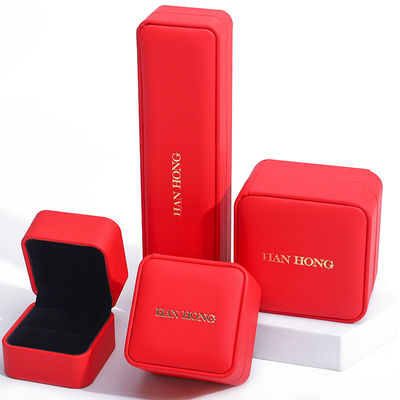 comprar Caja de embalaje de joyas de terciopelo de lujo personalizada para almacenamiento de collares y pulseras de Hanhong online manufacture