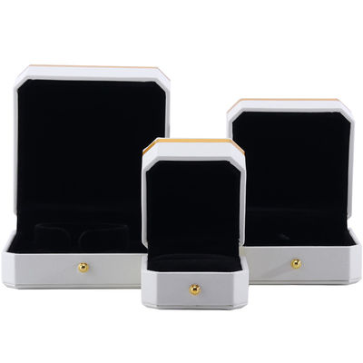 Caja de embalaje de joyas octagonales hecha a mano Hanhong para pulseras y collares de lujo