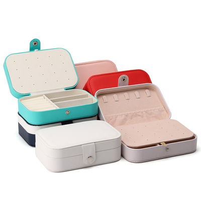 El más nuevo estilo personalizado Hanhong joyería caja de embalaje para los pendientes Stud collar de anillo