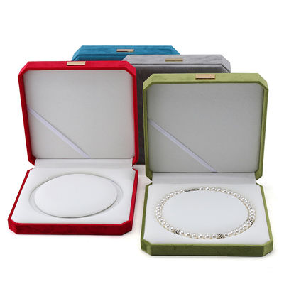 comprar Embalaje personalizado Conjunto de pantallas metálicas de veludo para joyería caja fuerte online manufacture