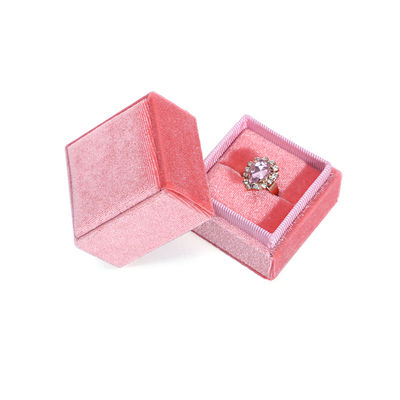 comprar Caja de regalo de joyería de terciopelo para la boda y el compromiso de Hanhong online manufacture