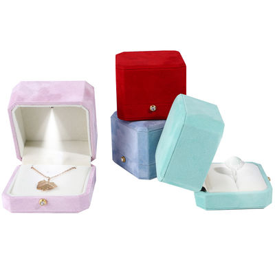 comprar Hanhong Custom Rings Jewelry Box Packaging con tamaño personalizado y el logotipo del cliente online manufacture
