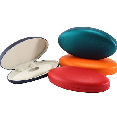 comprar Caja de joyas de cuero de PU rectangular de lujo personalizada para embalaje de collar de perlas hecho a mano online manufacture