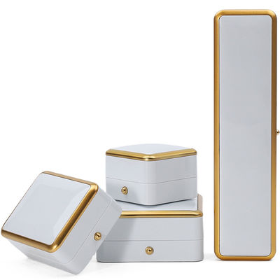 Lujo de lujo de lujo de lujo de lujo de lujo de lujo caja de joyería caja de almacenamiento de joyas con interior de terciopelo suave