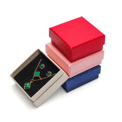 Hanhong Logotipo personalizado Joyería paquete Céu y tierra cubierta de lujo de impresión de papel caja