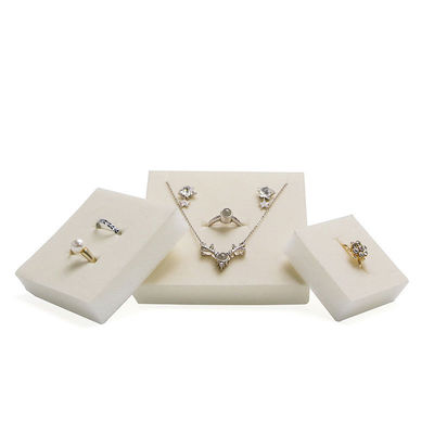 Papel material de terciopelo Cajas de joyería Hanhong Diseño personalizado Embalaje ecológico