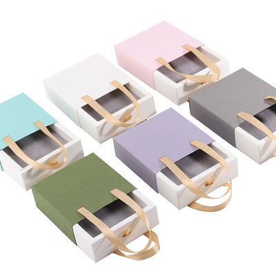 comprar El más nuevo estilo de cartón de cajón deslizante personalizado para la caja de anillos caso de papel logotipo personalizado online manufacture