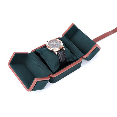 Caja de joyas Hanhong para logotipo personalizado Rellar verde Brazalete Collar Anillo de embalaje