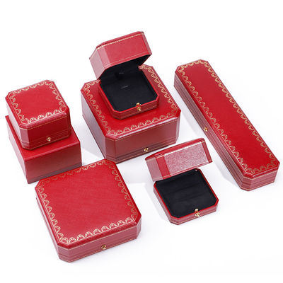 Caja de joyería de material de papel personalizada para Cartiers Anillo Brazalete Orecillos Collar
