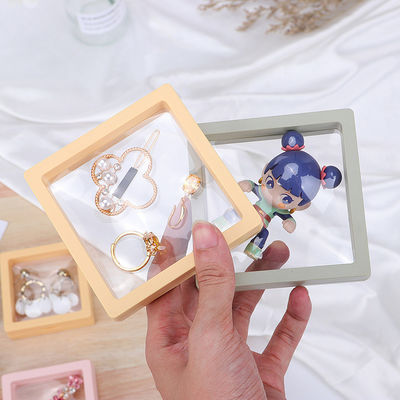 Caja de suspensión de membrana de joyería PE, caja de visualización de joyería tamaño personalizado
