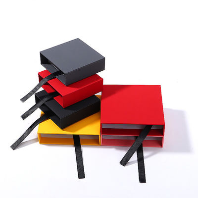 Casillas de joyería de color personalizado Caja de almacenamiento para anillos y pendientes