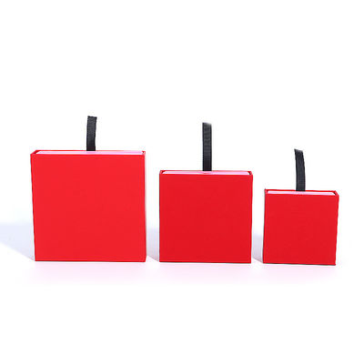 Casillas de joyería de color personalizado Caja de almacenamiento para anillos y pendientes