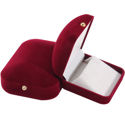 Paquete de joyas de terciopelo rojo para pulseras personalizadas