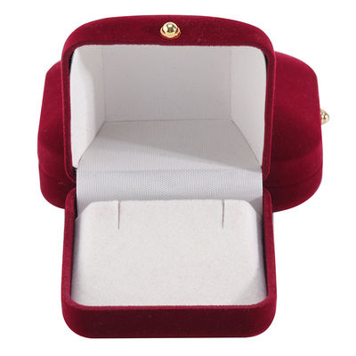 Paquete de joyas de terciopelo rojo para pulseras personalizadas