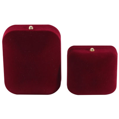 Paquete de joyas de terciopelo rojo para pulseras personalizadas