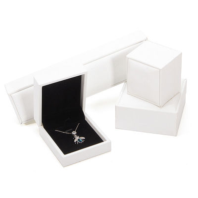 comprar Hanhong 2022 Jewelry Box Packaging Set PU Leather Jewelry Cassette con logotipo Encasillado de anillo impreso a medida online manufacture