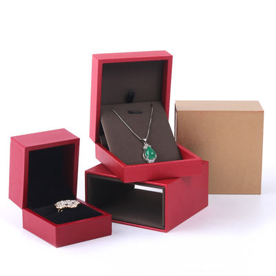 Caja de joyería de papel extraíble personalizada Cuadro de collar para la organización de joyas