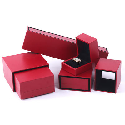 Tamaño personalizado Caja de joyas de cartón, Caja de joyas de papel Packaging