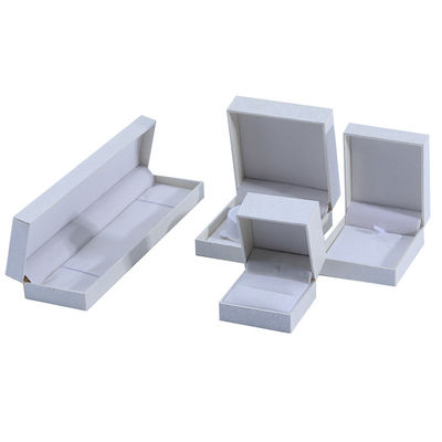 comprar OEM Rectángulo de cartón de joyería caja de embalaje de papel caja para pendientes collar anillo online manufacture