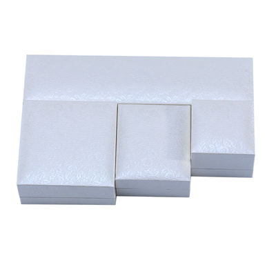 OEM Rectángulo de cartón de joyería caja de embalaje de papel caja para pendientes collar anillo