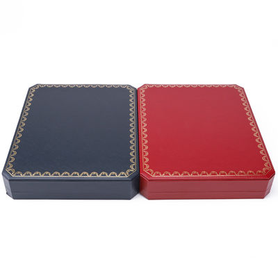 Logotipo personalizado Papel cuadrado Caja de joyas Embalaje Estilo de lujo Para collar