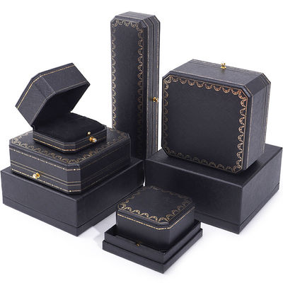 comprar Brazalete de lujo collar caja de joyas de papel, caja de joyas de cartón personalizada rectángulo online manufacture