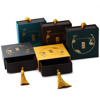 comprar Caja de embalaje de joyas de lujo de estilo chino exquisita con decoración de guinda online manufacture