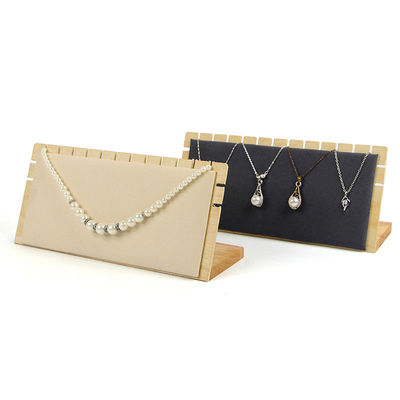 Encaje de joyas de madera con muescas de muesca