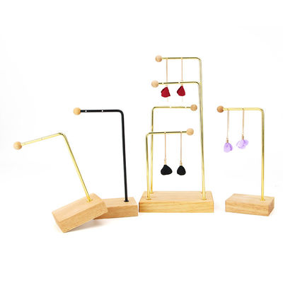 comprar Muestra de colgante de metal portátil en forma de L Estand para joyería Exposición de espectáculos de lujo online manufacture