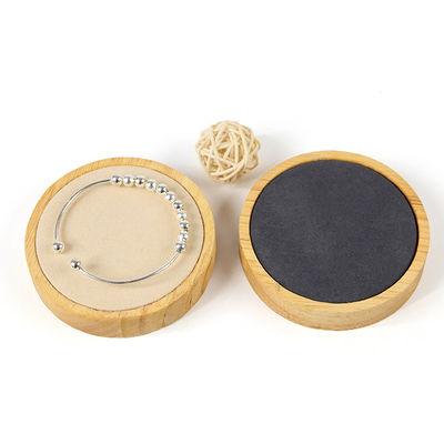 comprar Lámina de terciopelo suave Placa de visualización de joyas de madera ranura única para colgante de anillo de oreja online manufacture