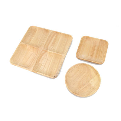 Muchas formas Joyería Display Plate Brazalete de madera Display Exhibition Tray