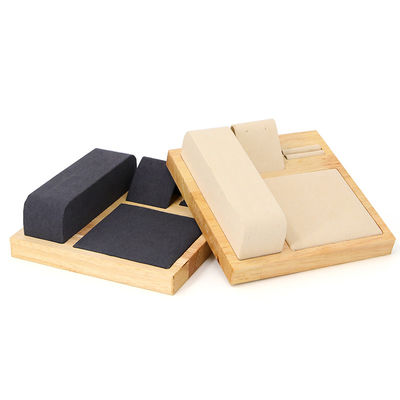 Display Tray de joyas de lujo de madera para relojes