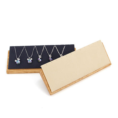 Placa de visualización de collares de cuello de madera con varias celdas