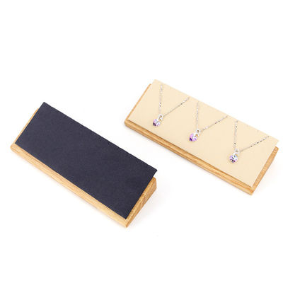 Placa de visualización de collares de cuello de madera con varias celdas