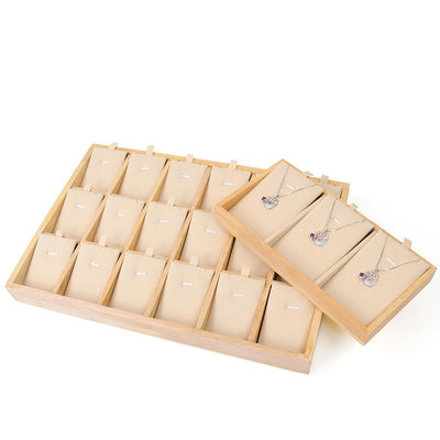 Celular de madera maciza para colgantes y collares de lujo