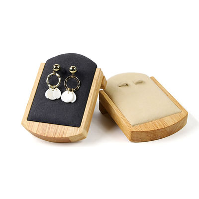 comprar OEM Discreto Los aretes de madera Display Holder Joyería Pendant Exposición Requisitos online manufacture