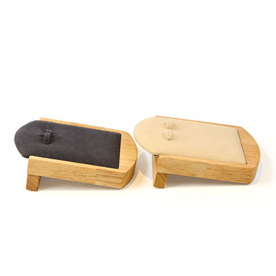 OEM Discreto Los aretes de madera Display Holder Joyería Pendant Exposición Requisitos