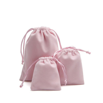 Anti rasguño de tirón de terciopelo bolsa de joyería bolso para joyería de lujo embalaje regalo