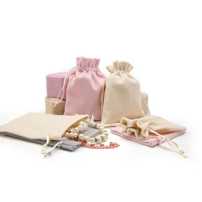 Anti rasguño de tirón de terciopelo bolsa de joyería bolso para joyería de lujo embalaje regalo