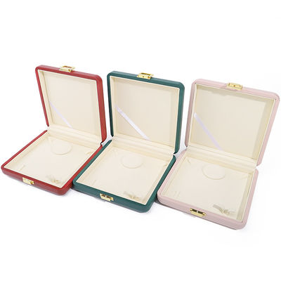 comprar Espacio amplio Multifunción de cuero de PU de joyería organizador de la caja de cierre de la hebilla online manufacture