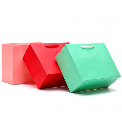 Chico Macarón de color de cartón Bolsa de regalo