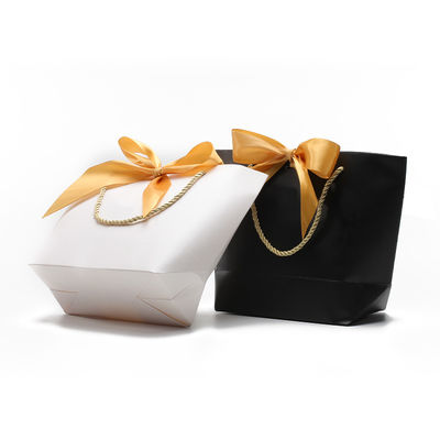 Compacto hermoso regalo de papel cartón bolso de bolsillo ornamento de bowknot para cumpleaños