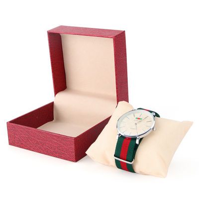comprar Papel duro de grano de piedra fina Reloj caja de embalaje caja de almacenamiento de cartón compacto online manufacture