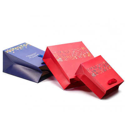 Espacio amplio Bolsa de papel de cartón duro para joyería Caja de regalo embalaje