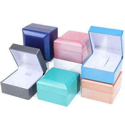 comprar Hecho a mano magnífico mini reloj de lujo embalaje caja de protección soporte convexo para hombres online manufacture