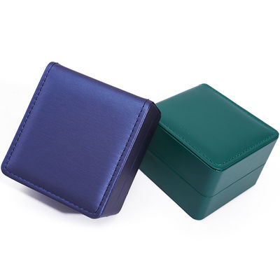 Brush Grain Smooth False Leather Reloj de almacenamiento caja hecha a mano Chic Luxury Packaging para hombres