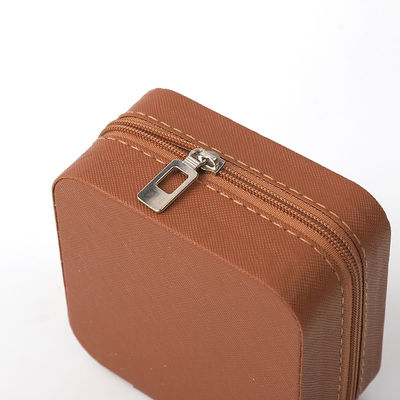 Caja de almacenamiento de joyas organizador de joyas de viaje