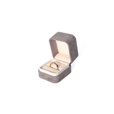 Caja de embalaje de joyería gris premium personalizada de alta gama para conjuntos de joyería grandes: collar, pulsera, pendientes, embalaje de anillos